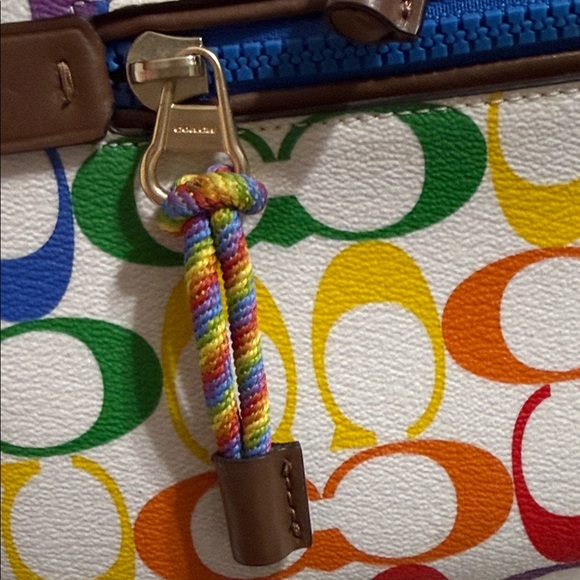 Coach Rowan Signature Canvas Satchel - Picture 9 of 15